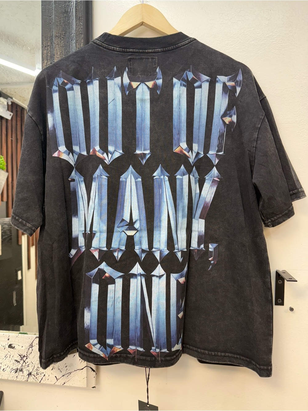 Godspeed New York Chrome Motto double graphic T-Shirt - Picture 5 of 13
